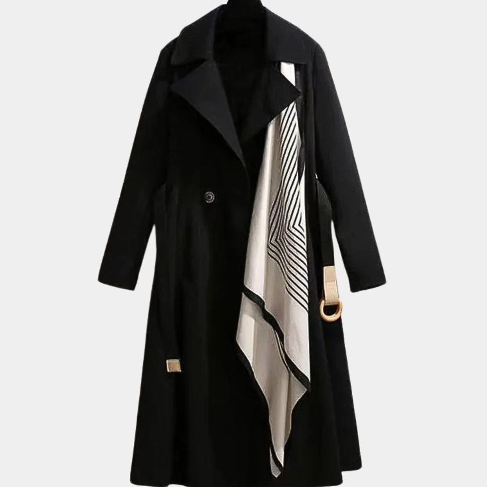 GR | Stylish women's trench coat with belt