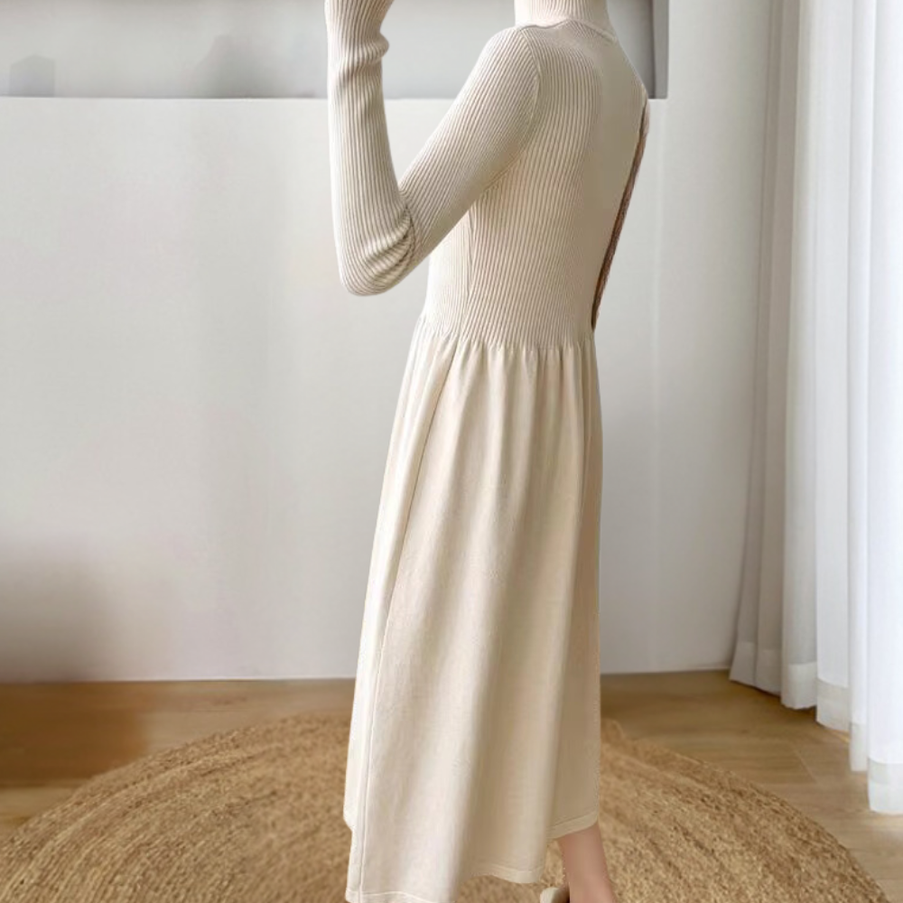 GR | Stylish Winter Chic Knit Dress for Women