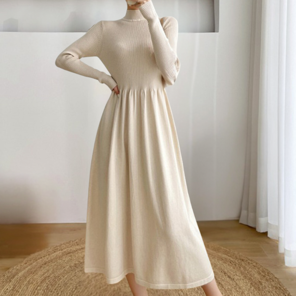 GR | Stylish Winter Chic Knit Dress for Women