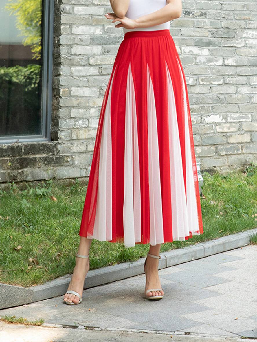 GR | Elegante Freizeit-Tüll-Tutu-Rock für Frauen