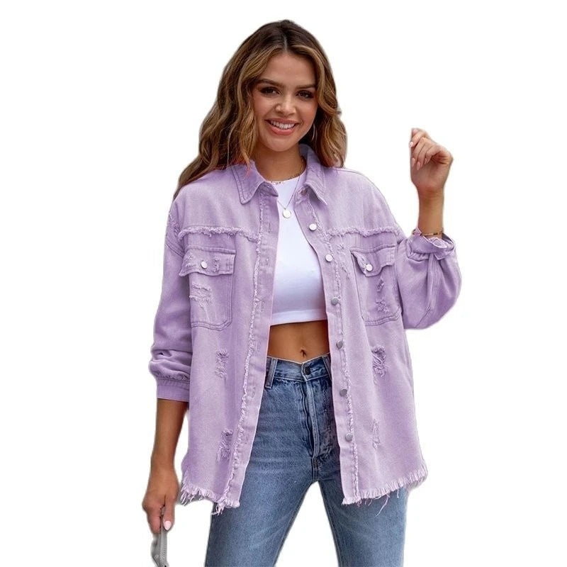 Denim jacket 2024 trend