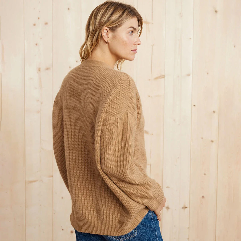 GR | Oversized Cardigan für Damen mit luxuriösem Komfort