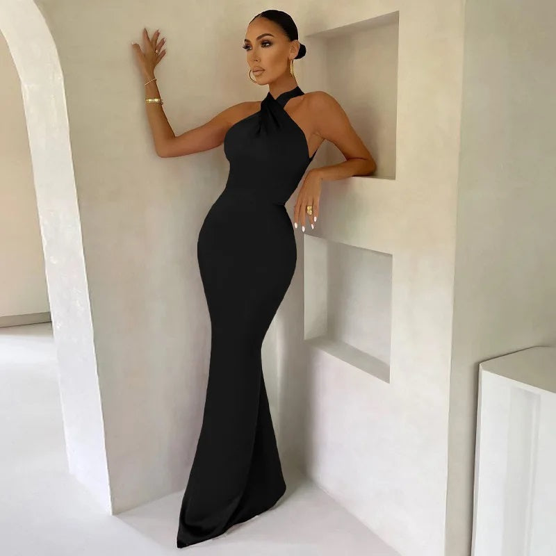 sleeveless cross Madi dress
