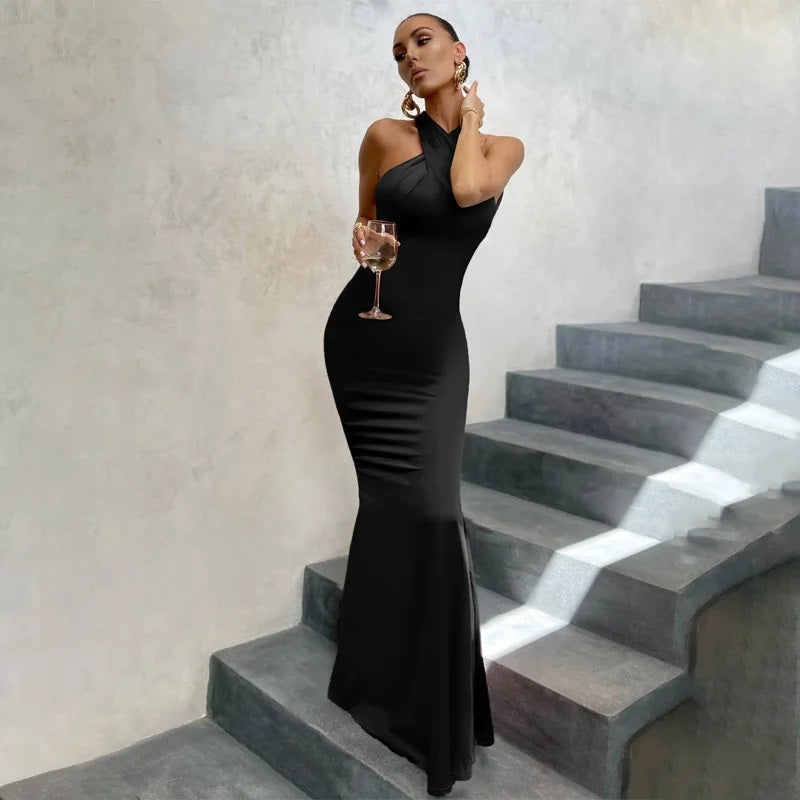 sleeveless cross Madi dress