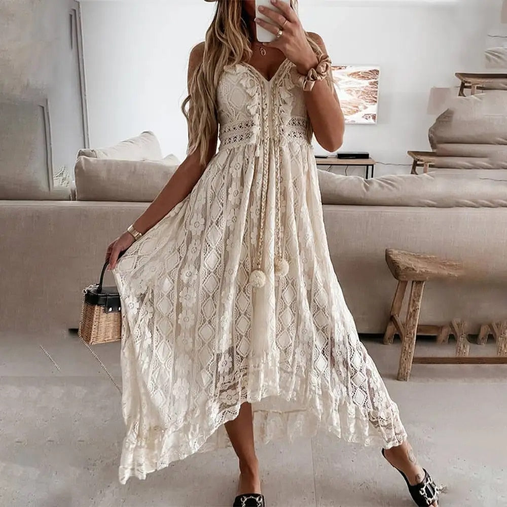 GR | Elegant Boho-Style Dress