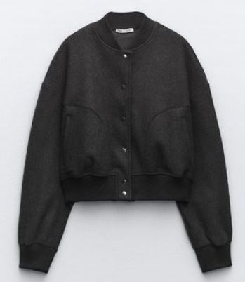 GR - Women's Crop Soft Bomber Jacket