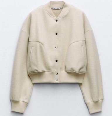 GR - Women's Crop Soft Bomber Jacket