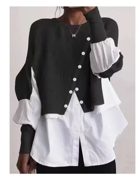 GR - Eleganter Pullover mit Hemd