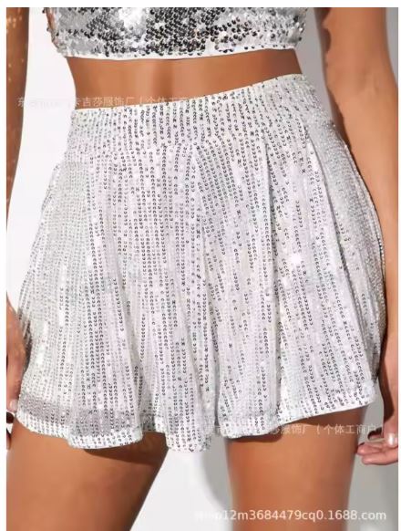 GR | Glitter Shorts for Women