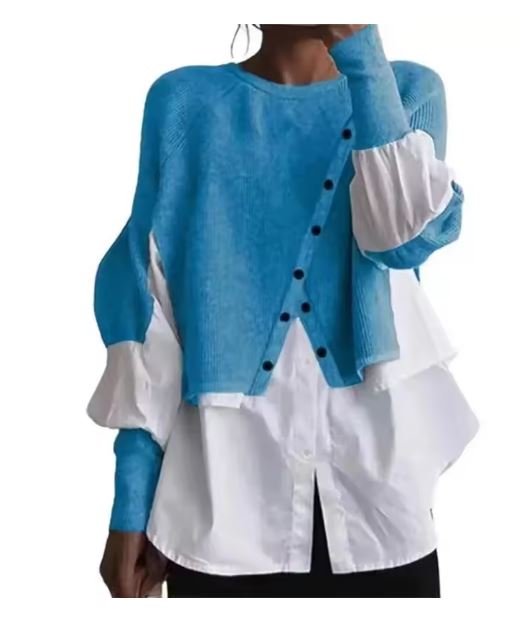 GR - Eleganter Pullover mit Hemd