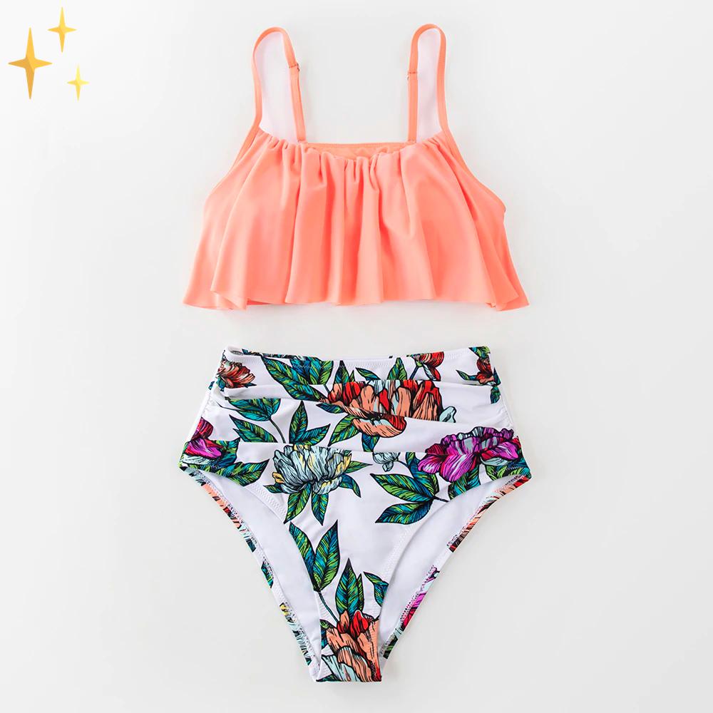 GR The most comfortable and beautiful bikini of the year, with a higher-cut top and bottom.
