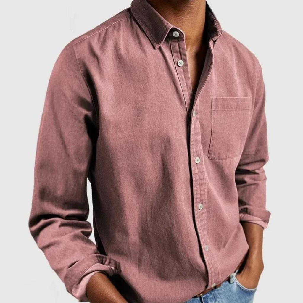GR | A comfortable long-sleeved shirt with a collar