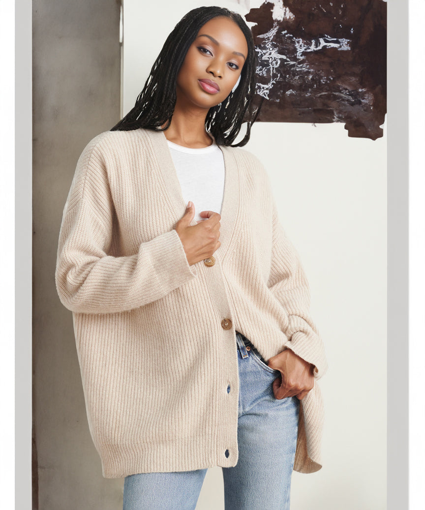 GR - Casual cocoon cardigan 