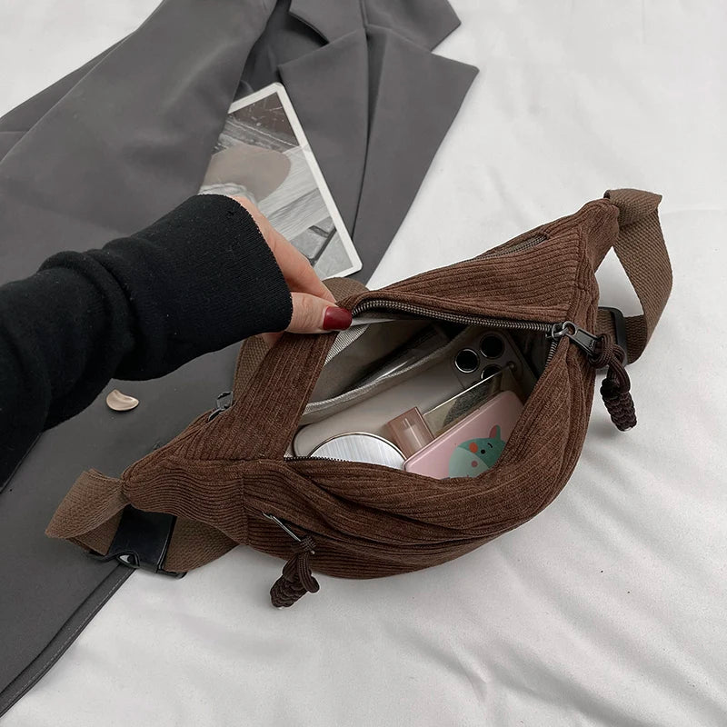 GR | Lässige Cordtasche Für Damen