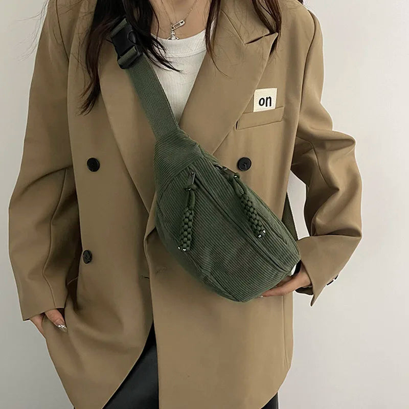 GR | Lässige Cordtasche Für Damen