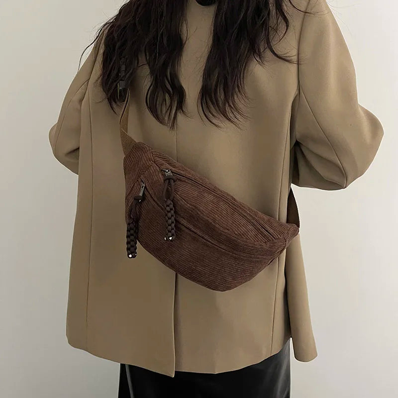 GR | Lässige Cordtasche Für Damen