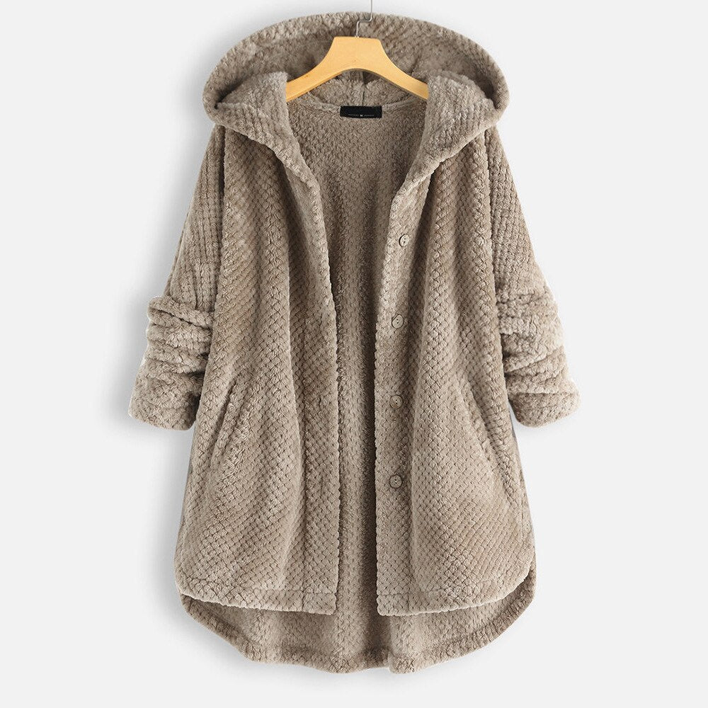 GR | Oversized Hooded Jacket for Women