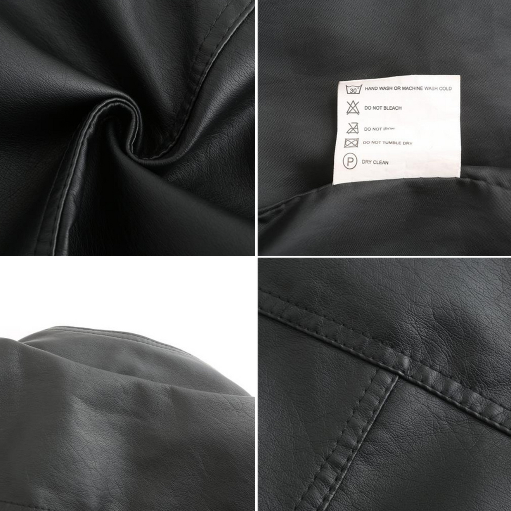 GR | Elegant leather jacket for women
