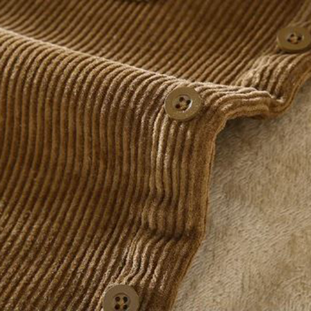 GR | Long-sleeved corduroy jacket with pockets