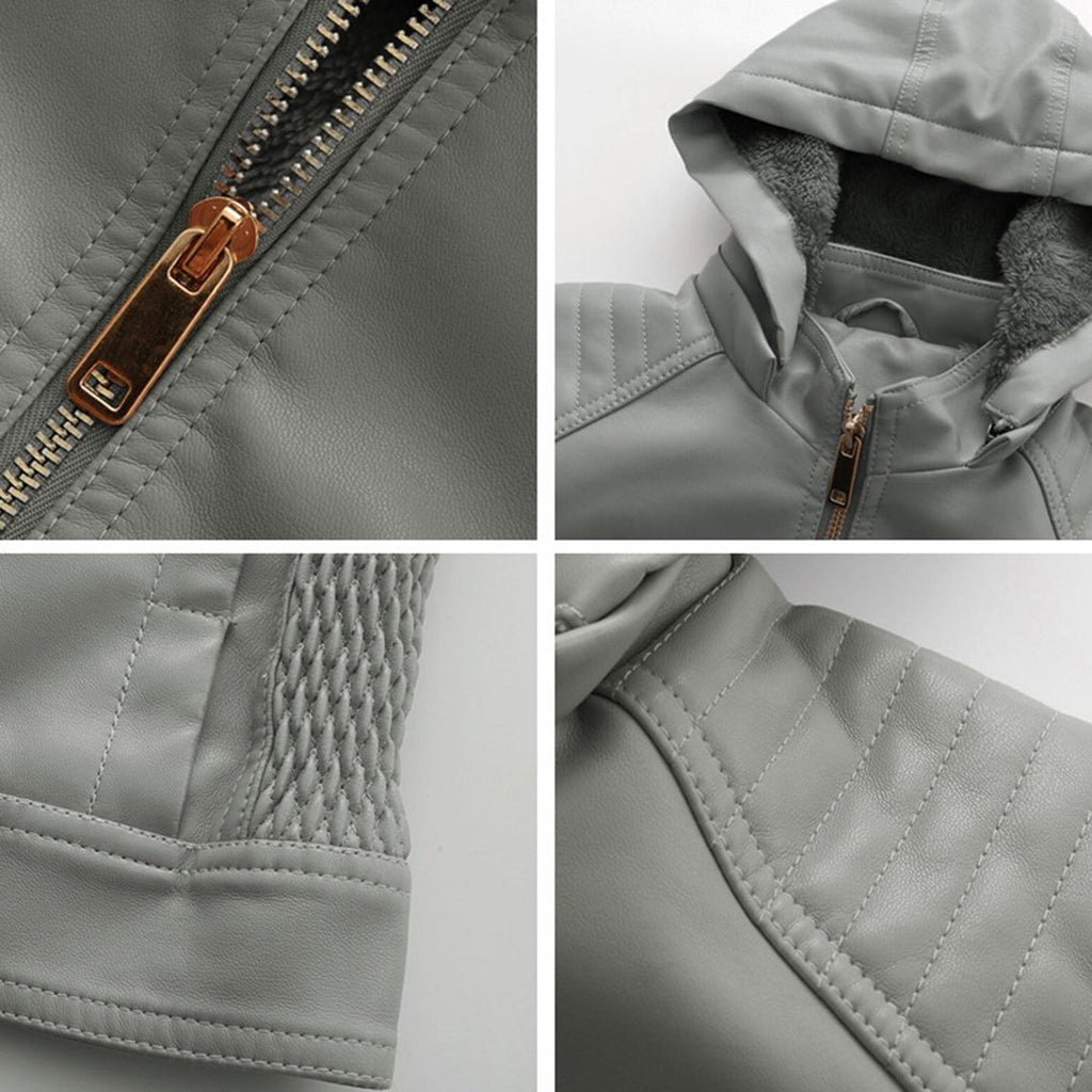 GR Stylish leather jacket