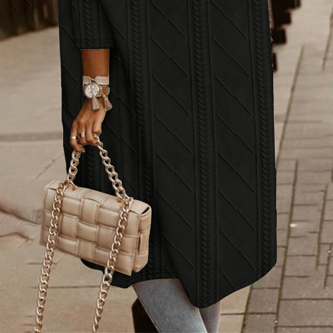 GR | Long women's jacket with hood 