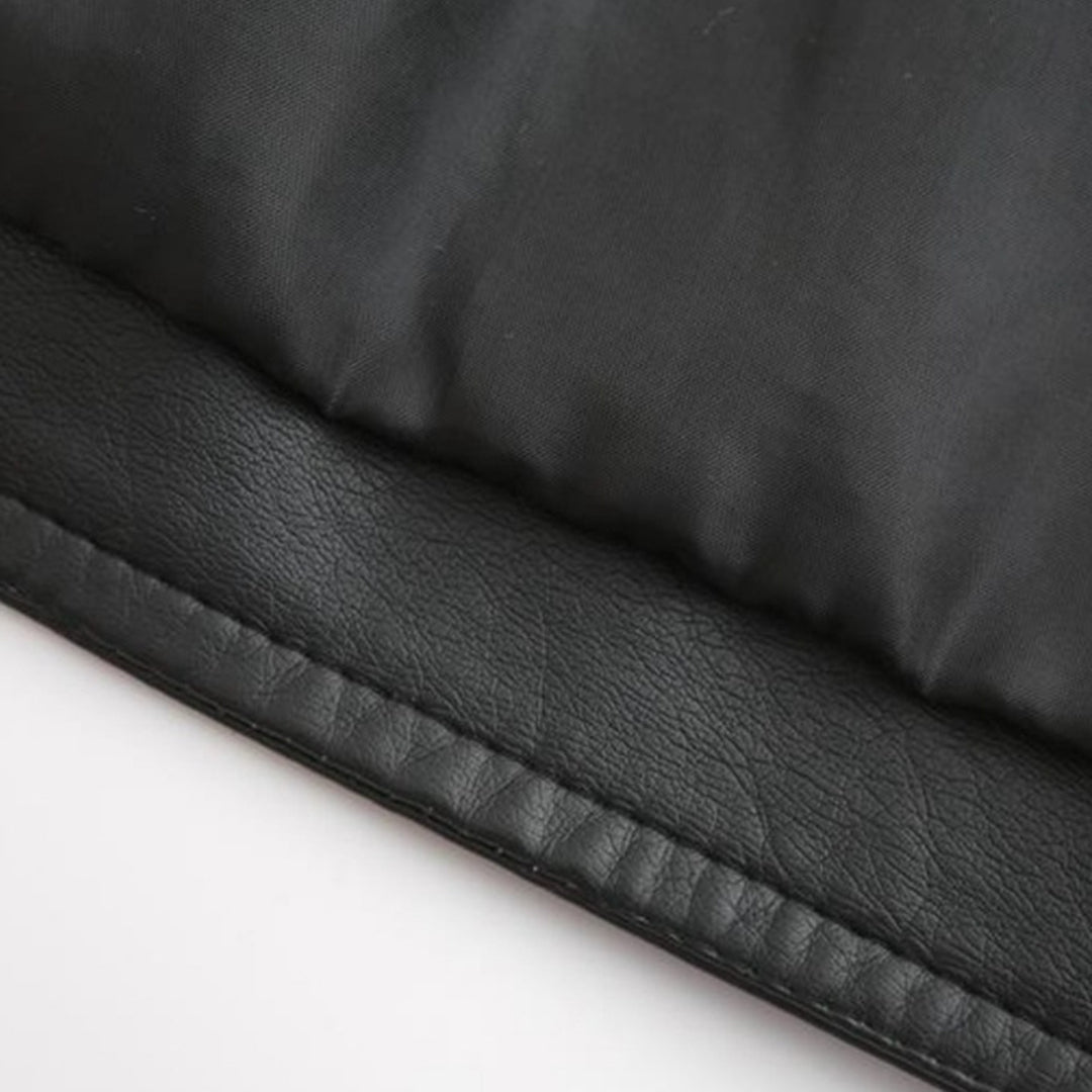 GR | Elegant leather jacket for women