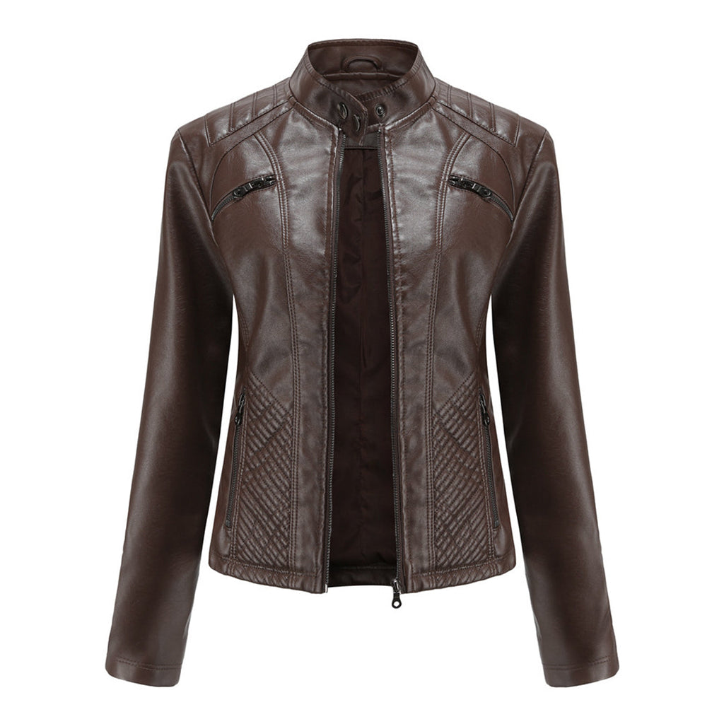Adriana - Stylische Lederjacke