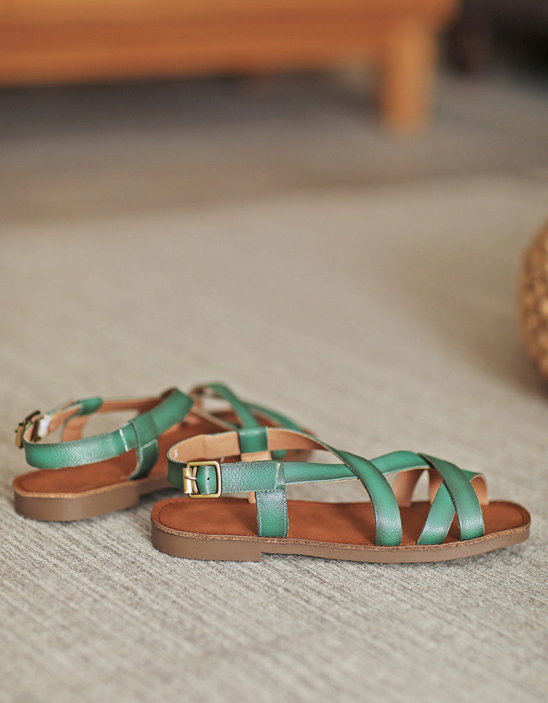 GR | Lightweight leather sandals
