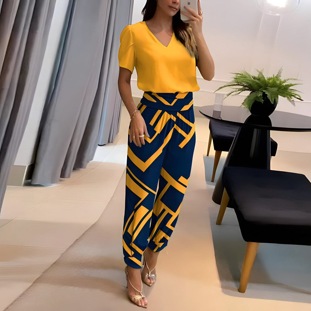blouse and trousers - stylish elegance and comfort