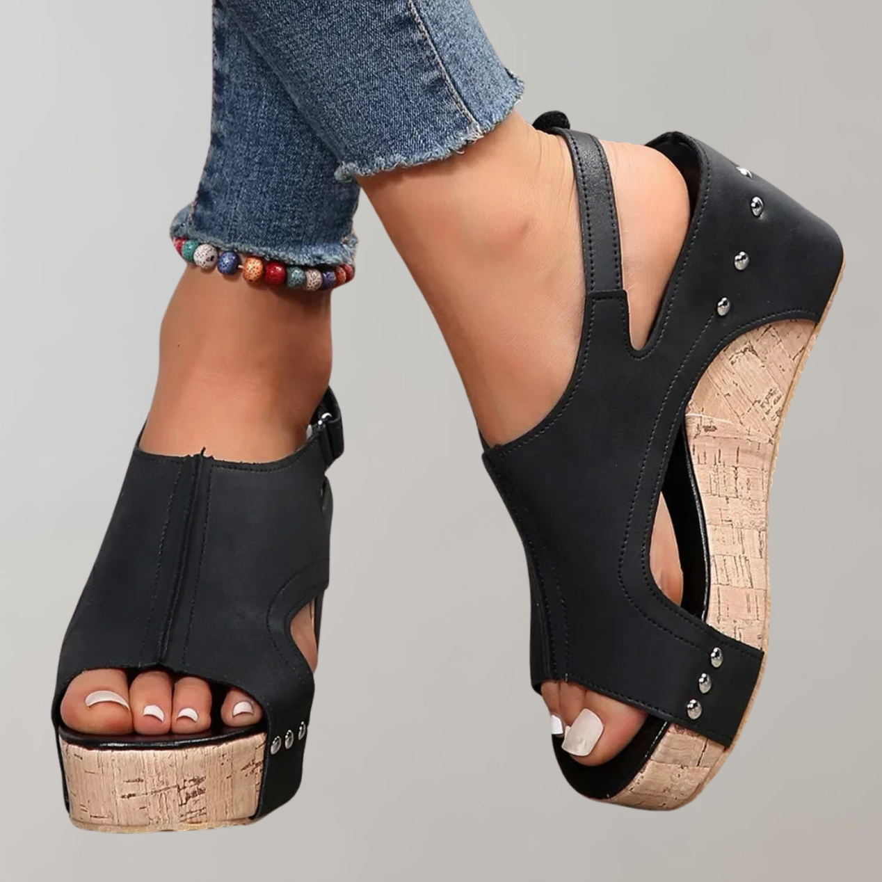 GR - Orthopedic high-heeled sandals | Comfortable women's sandals 