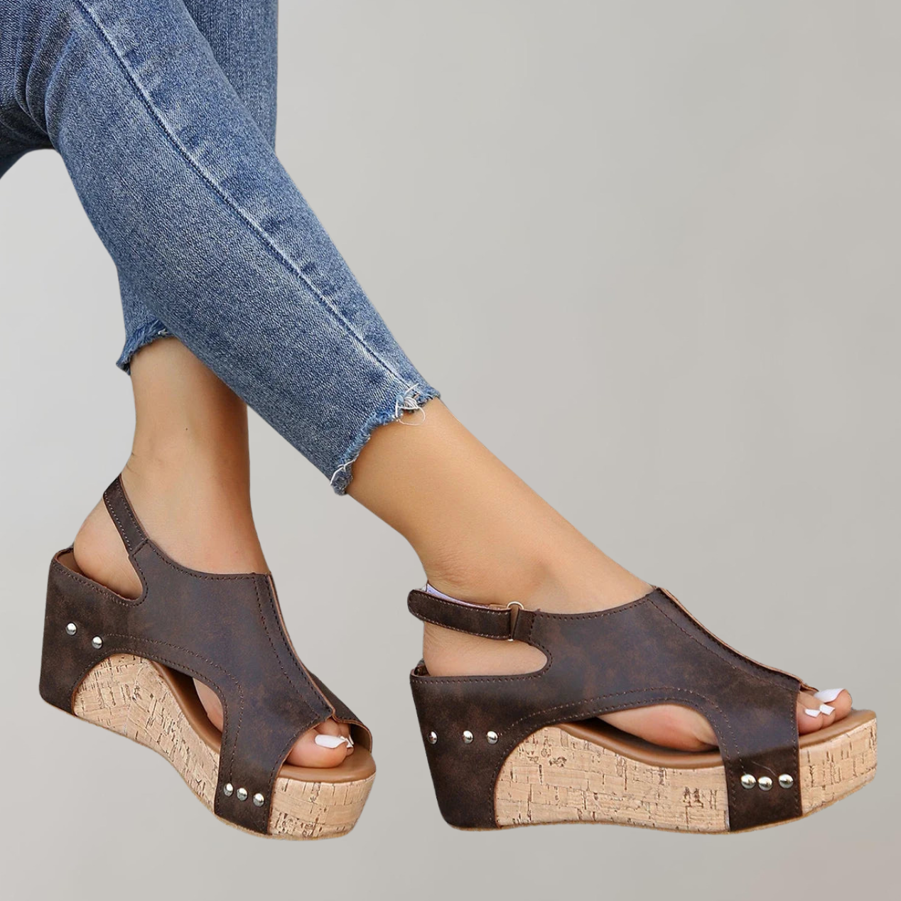GR - Orthopedic high-heeled sandals | Comfortable women's sandals 