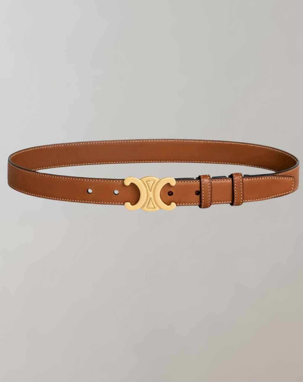 GR  - Eleganter Damen Gürtel mit goldener Schnalle