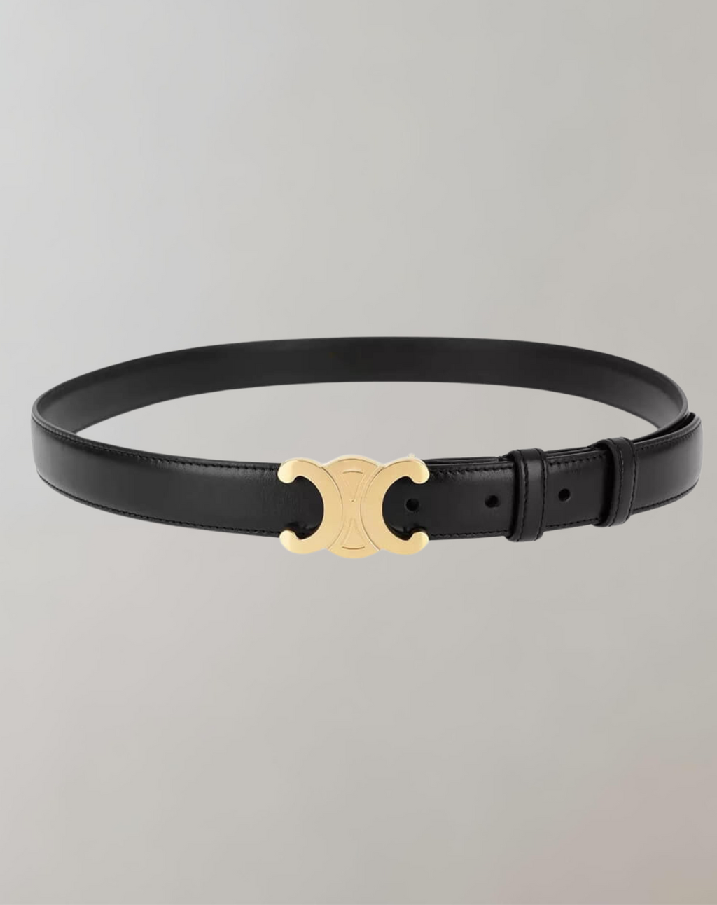 GR  - Eleganter Damen Gürtel mit goldener Schnalle