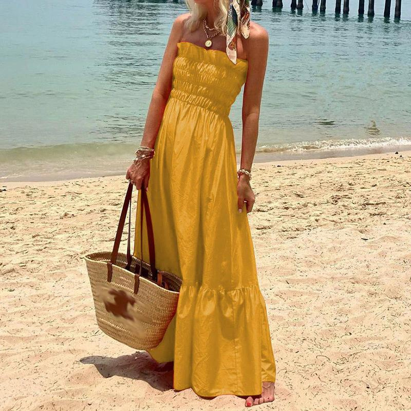 GR | Strapless Maxi Dress An effortlessly stylish summer essential for all occasions