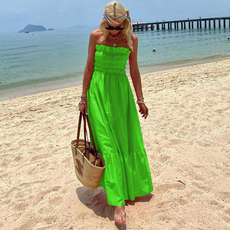 GR | Strapless Maxi Dress An effortlessly stylish summer essential for all occasions