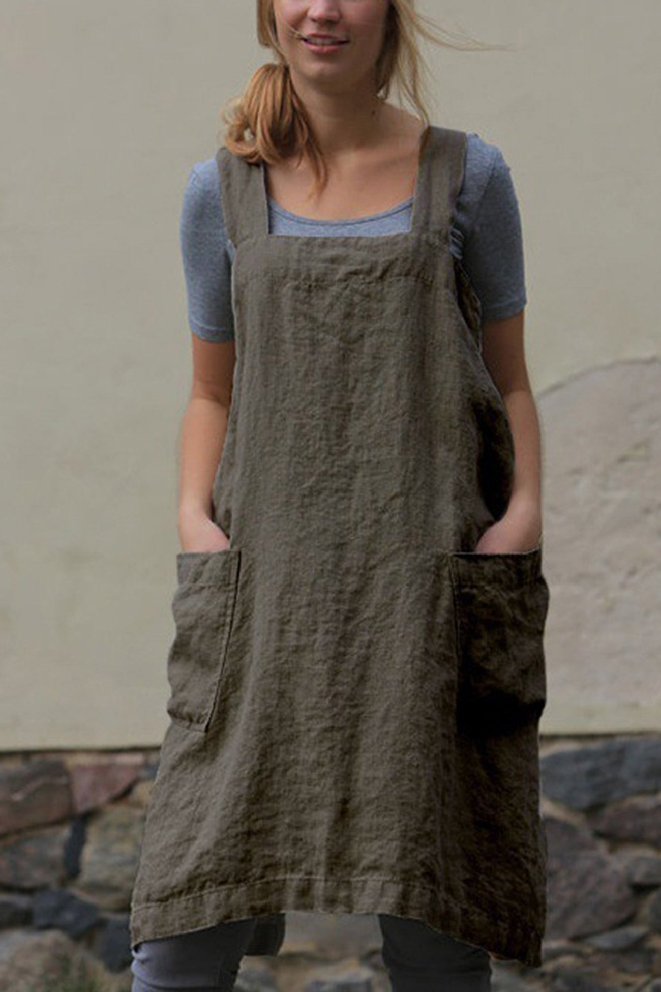 GR | Schürzen Mini Kleid