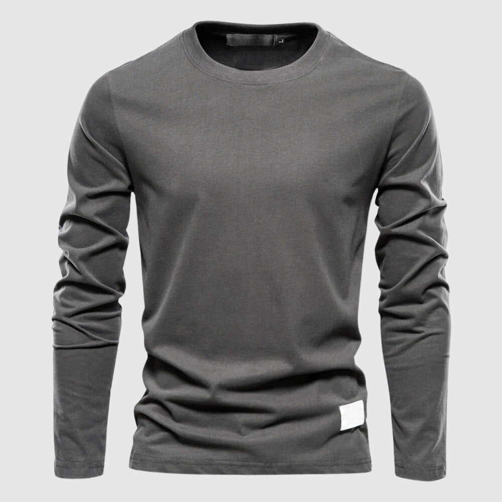 GR | Veneti Slim Fit Langarmshirt