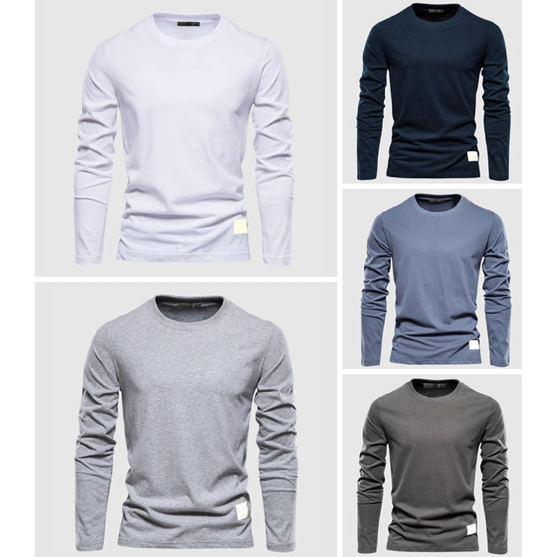 GR | Veneti Slim Fit Langarmshirt