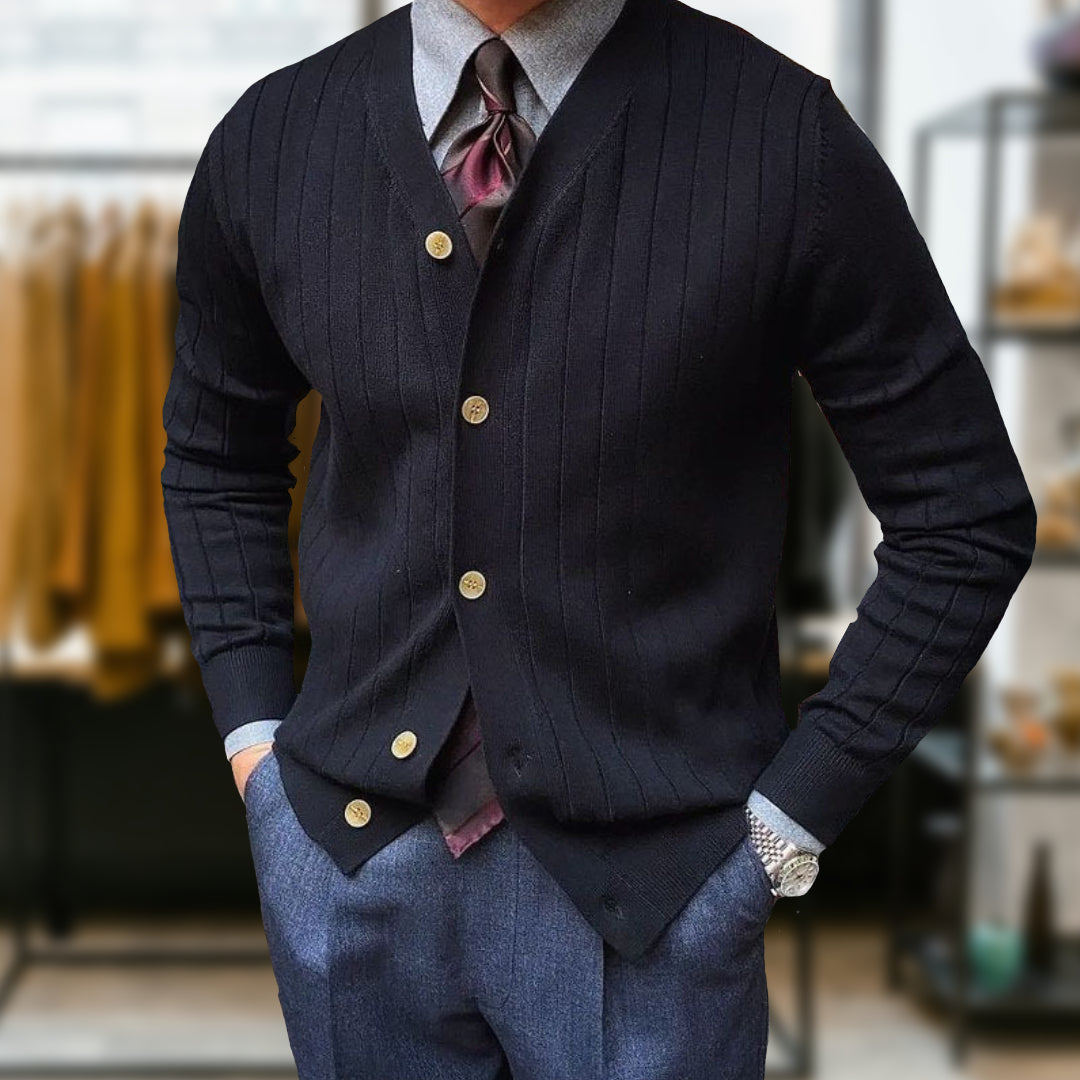 GR | Bequemer Strickjacke