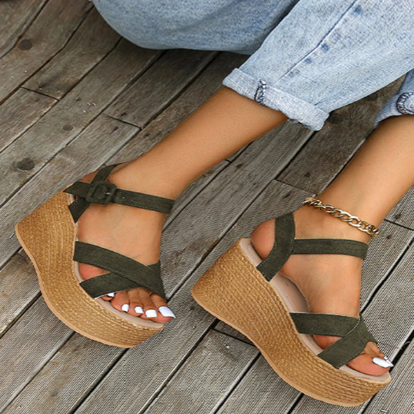GR - Orthopedic Platform Sandals