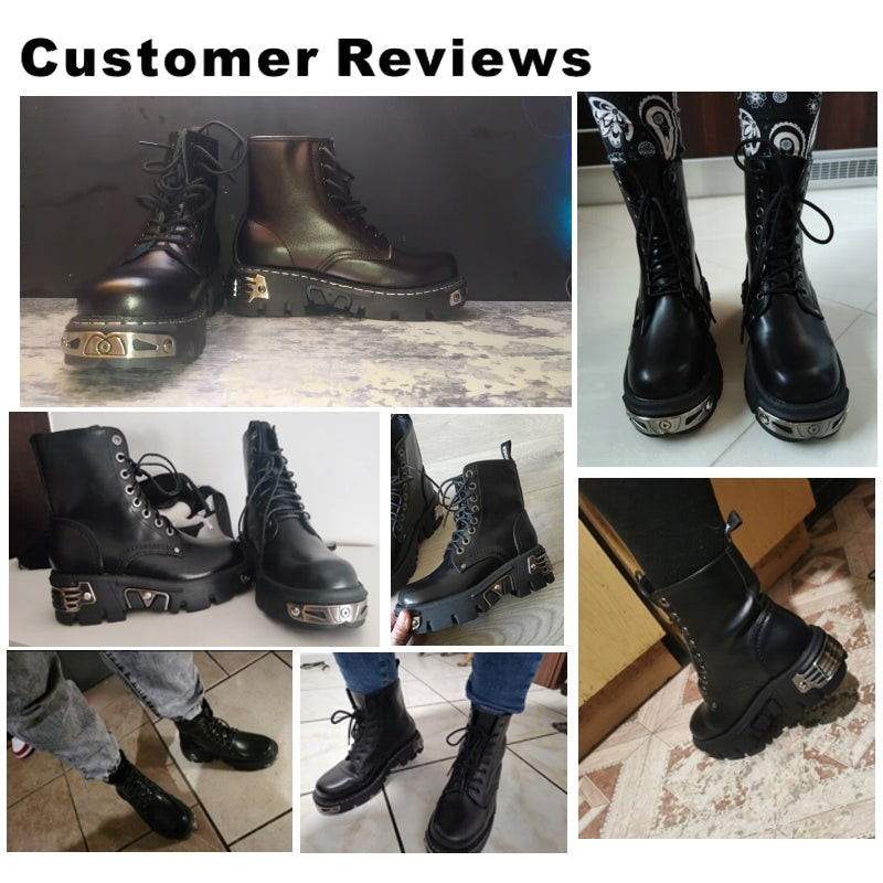GR | Women's ankle boots, women's motorcycle boots