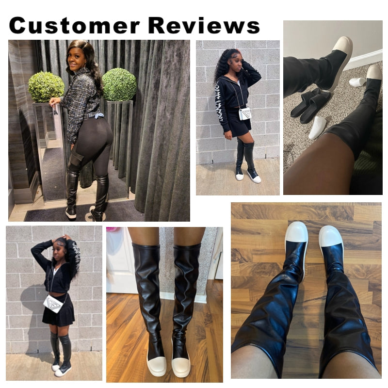 GR | Flat boots for women