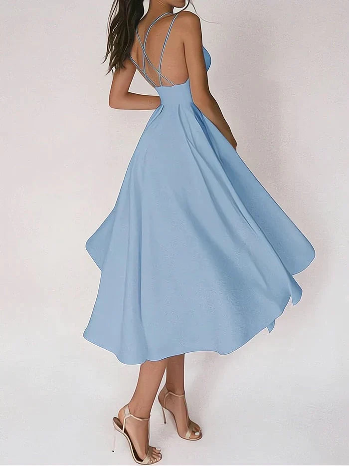 GR - Elegant dress with V-neck