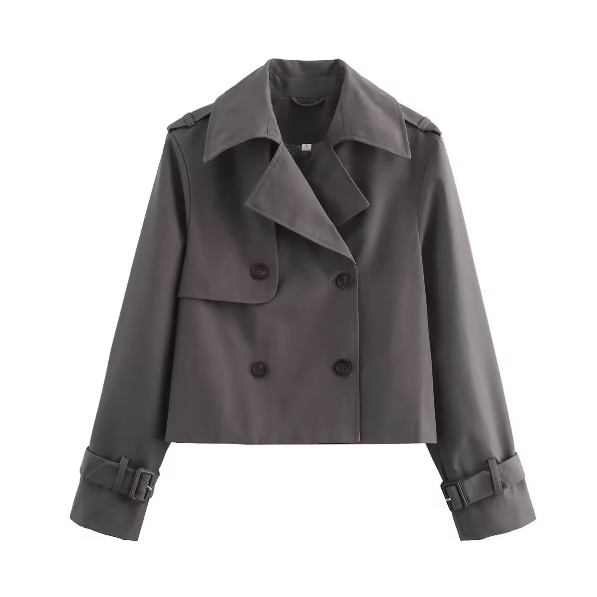 GR | Shortened trench coat