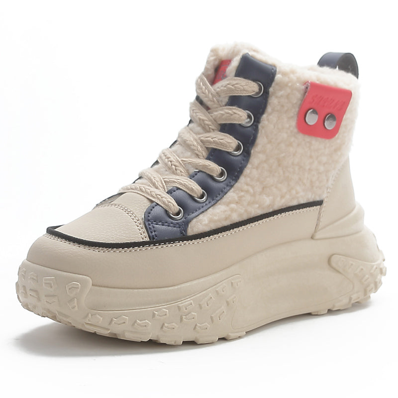 GR – Waterproof plush ankle boots