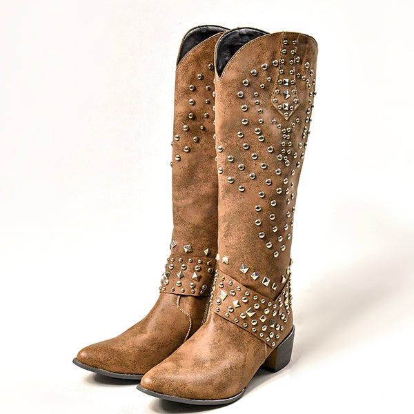 GR | Cowboy boots with heels
