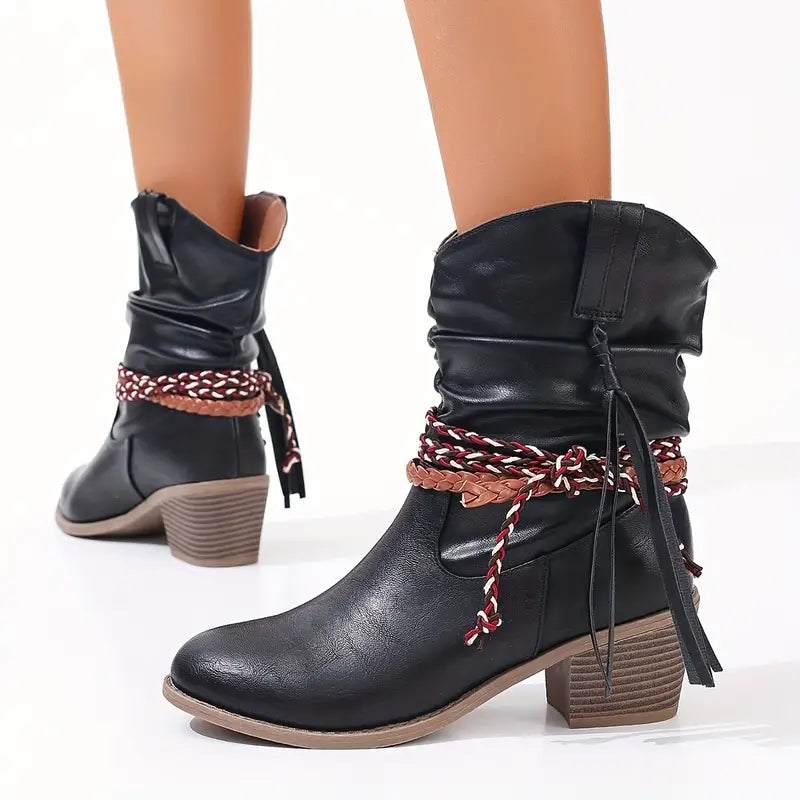 GR | Western boots with cowboy look