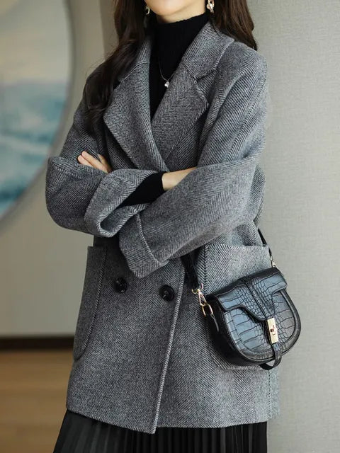 Women's winter coat made of wool