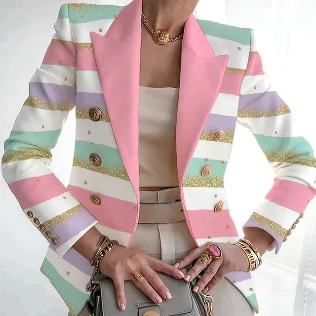 GR | Chic Print Blazer
