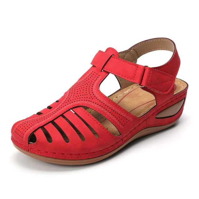 GR | Orthopedic sandals with Velcro closure